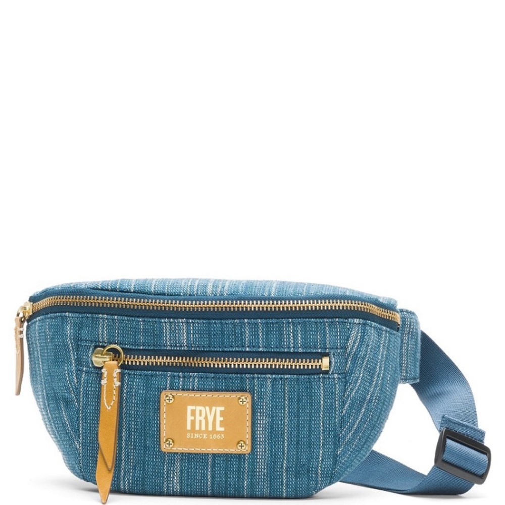 Frye Denim ZIP Belt
